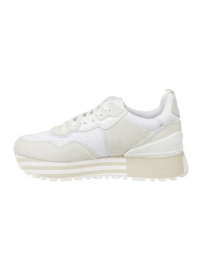 Liu Jo Plateau-Sneaker aus Mesh Modell 'Maxi Wonder'  Weiss 3