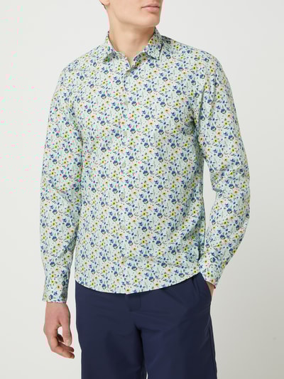 OLYMP Level Five Slim Fit Freizeithemd aus Baumwolle  Hellgrün 4
