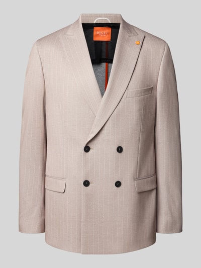 DIGEL Regular Fit Sakko mit Reverskragen Modell 'Atos' Beige 2
