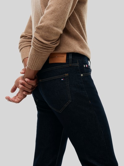 Tommy Hilfiger straight fit jeans met label-details Blauw - 3