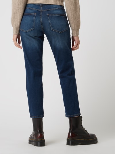 ICHI Straight fit jeans met stretch, model 'Raven' Jeansblauw - 5