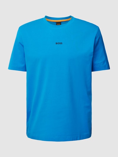 BOSS Orange Relaxed Fit T-Shirt mit Label-Detail Royal 2