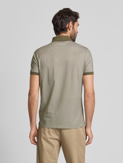 Barbour Regular fit poloshirt met labelstitching, model 'Shell' Groen - 5