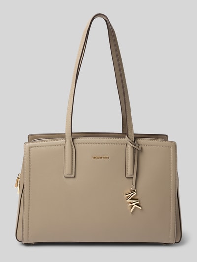 MICHAEL Michael Kors Handtasche mit Tragehenkeln Modell 'LAILA' Taupe 2