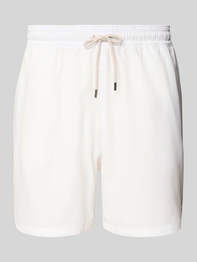 Polo Ralph Lauren Underwear Badehose mit Tunnelzug Modell 'TRAVELER' Weiss 1