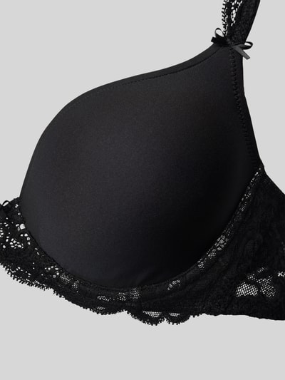 Marie Jo Beha met kant, model 'Cyrile' Metallic zwart - 2
