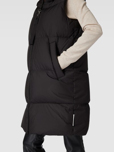 Marc O'Polo Daunenweste mit Kapuze Schwarz 3