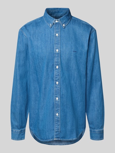 Levi's® Relaxed Fit Jeanshemd mit Button-Down-Kragen Jeansblau 2