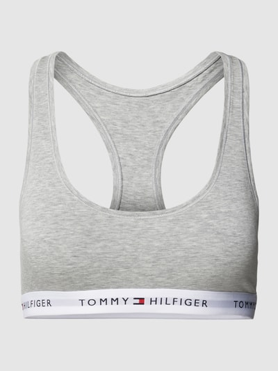 TOMMY HILFIGER Bralette met racerback, model 'UNLINED' Lichtgrijs - 2