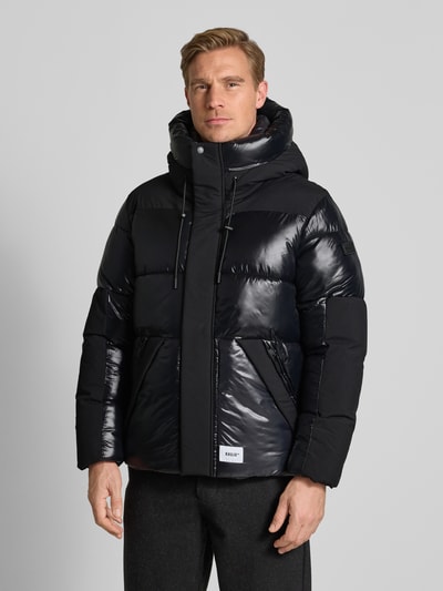 khujo Steppjacke mit Kapuze Black 4