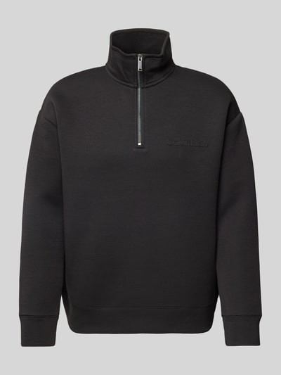 CK Calvin Klein Sweatshirt mit Label-Detail Black 2