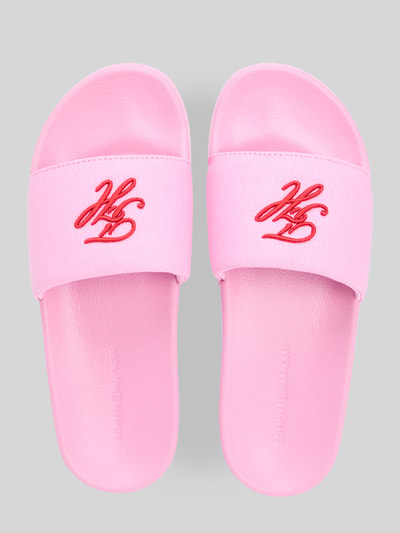 Tommy Hilfiger Badslippers met logodetail van katoen Roze - 2