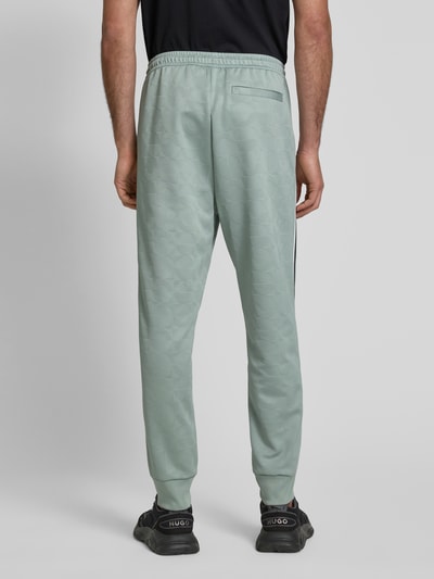 BOSS Green Slim Fit Sweatpants mit Strukturmuster Modell 'Hover' Mint 5