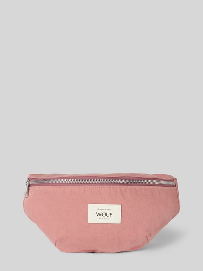 WOUF Bauchtasche mit Label-Patch Modell 'Sunrise' Rose 2