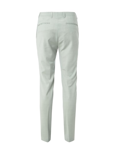 Bertoni Anzug-Hose mit Webmuster Mint 4