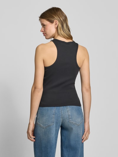 Levi's® Tanktop in riblook, model 'GEMINI' Zwart - 5