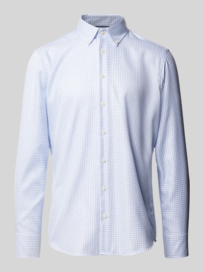 Christian Berg Men Regular Fit Business-Hemd mit Button-Down-Kragen Bleu 2