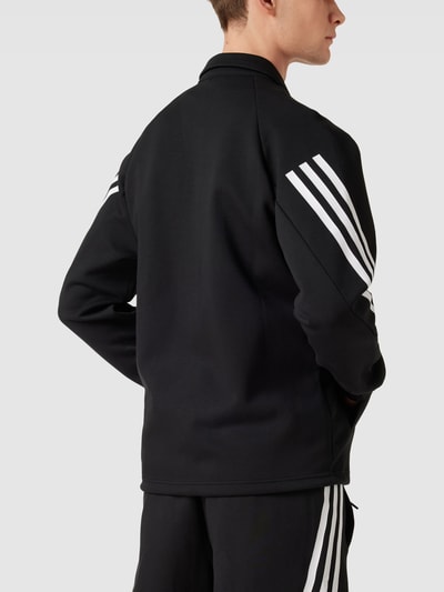 ADIDAS SPORTSWEAR Kurtka koszulowa z nadrukiem z logo Czarny 5