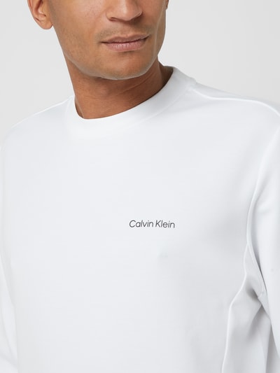 CK Calvin Klein Bluza z wpuszczanymi kieszeniami  Biały 3