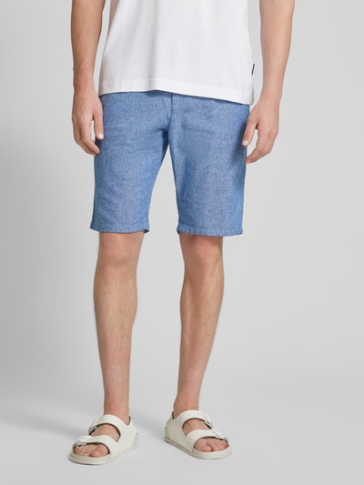 Tom Tailor Shorts mit Strukturmuster Jeansblau 4