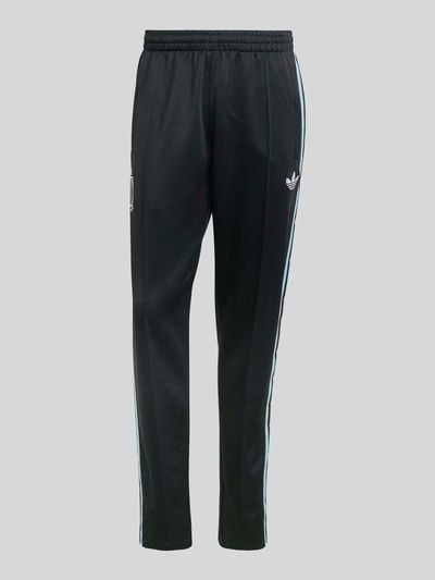 adidas Originals Regular Fit Trainingshose Belgien aus Baumwoll-Mix Black 2