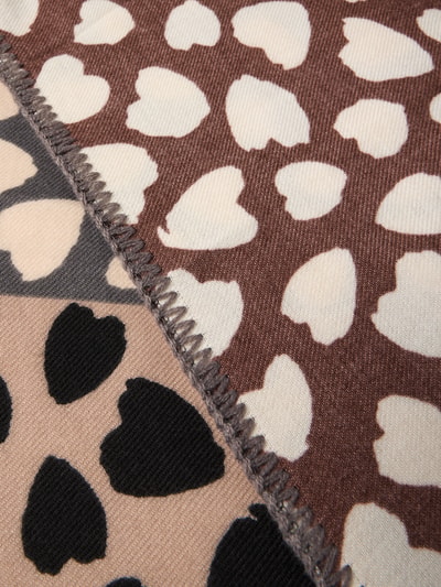 Codello Sjaal met labeldetail Middenbruin - 2