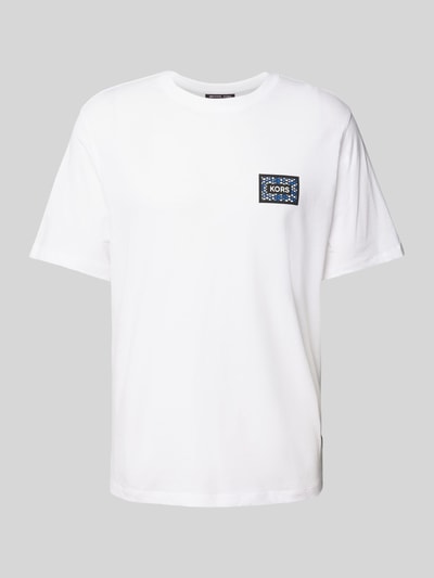 Michael Kors T-Shirt mit Label-Details Weiss 2