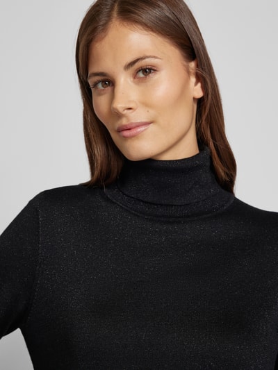 Christian Berg Woman Strickpullover mit Rollkragen Black 3