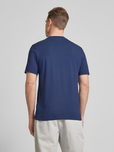 Scotch & Soda T-Shirt mit Rundhalsausschnitt Dunkelblau 5