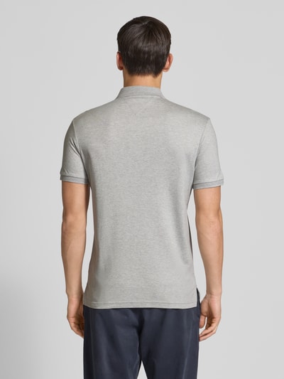 Tommy Hilfiger Regular fit poloshirt van puur katoen Lichtgrijs - 5