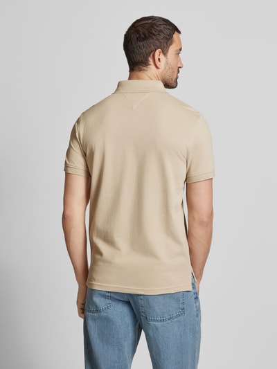 Tommy Hilfiger Regular fit poloshirt met labeldetail Beige - 5