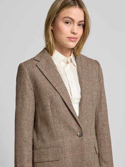 Lauren Ralph Lauren Regular Fit Blazer mit Reverskragen Modell 'WILONA' Beige Melange 3