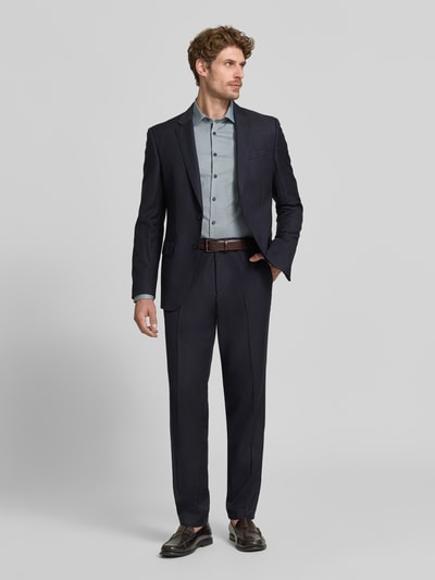 OLYMP No. Six Super Slim Fit Businesshemd aus Baumwoll-Mix Gruen 1