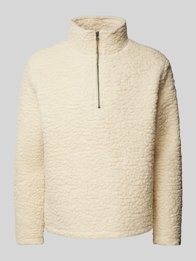 Forét Gebreide pullover met opstaande kraag, model 'WAVE' Offwhite - 2