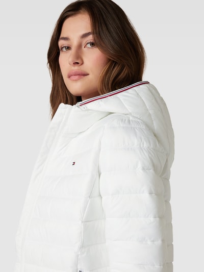 Tommy Hilfiger Steppjacke mit Label-Stitching Modell 'GLOBAL' Ecru 3