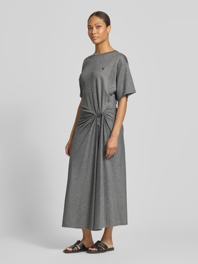 Polo Ralph Lauren Körpernahes Freizeitkleid aus Lyocell-MIx  Hellgrau Melange 1