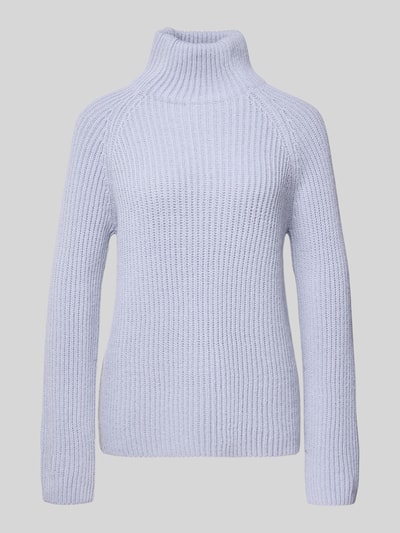 Drykorn Strickpullover mit Stehkragen Modell 'ARWEN' Hellblau 2