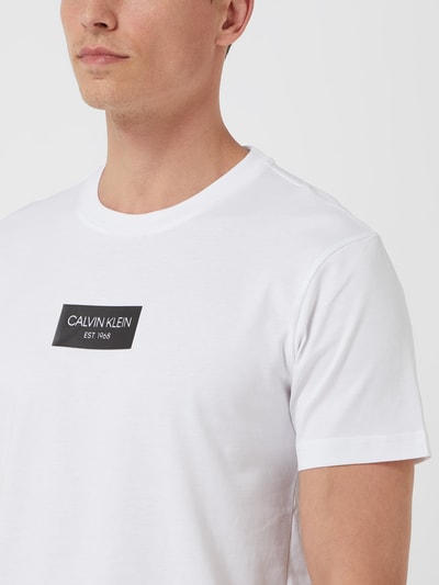 CK Calvin Klein T-Shirt aus Bio-Baumwolle  Weiss 3