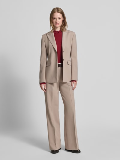 Marc Cain Regular Fit Longsleeve mit Rollkragen Bordeaux 1