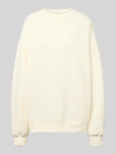 OH APRIL Sweatshirt met ronde hals, model 'Good Karma' Offwhite - 2