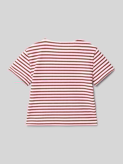 Only Regular Fit T-Shirt mit Viskoseanteil Modell 'NELLA' Rot 3