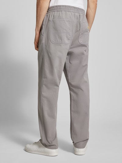 Carhartt Work In Progress Relaxed Fit Hose mit elastischem Bund Modell 'FLINT' Stein 5