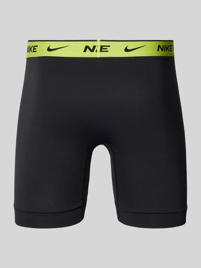 Nike Boxershort met label in band in een set van 3 stuks, model 'E-DAY' Zwart - 3