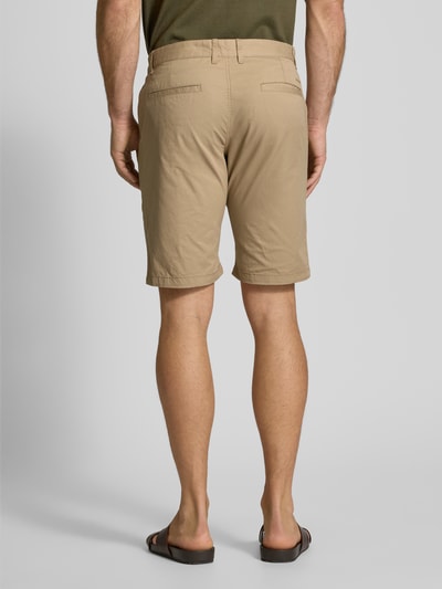 MCNEAL Slim Fit Bermudas mit Eingrifftaschen Beige 5