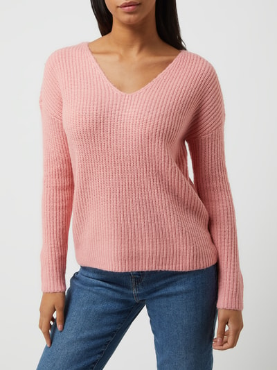 Only Pullover in Melange-Optik Modell 'Tracy' Altrosa 4