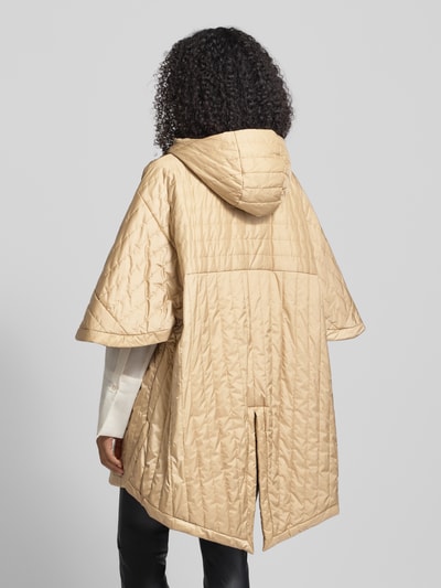 MM Oversized Steppjacke mit Fledermausärmeln Modell 'ORAZIO' Camel 5