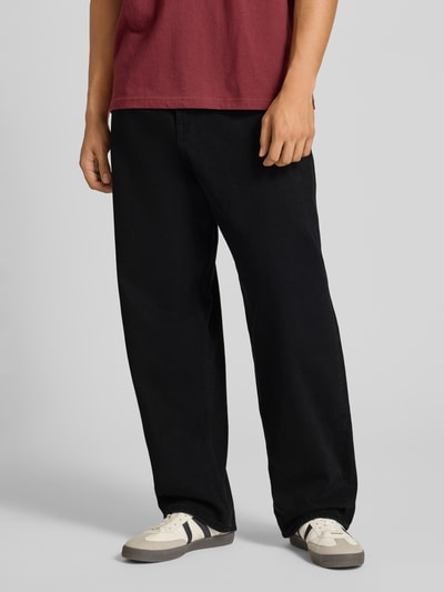 REVIEW Super Baggy Fit Jeans mit Viskose-Anteil Black 4