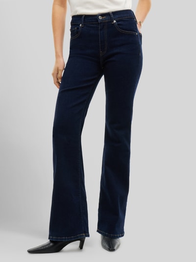 Tommy Hilfiger High waist bootcut-jeans met logodetail Jeansblauw - 4