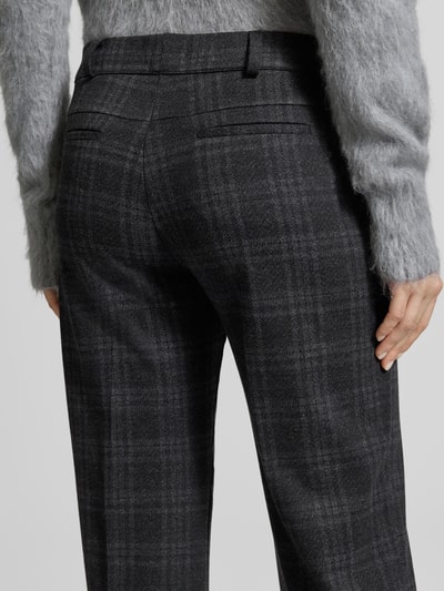 Raphaela By Brax Super Slim Fit Weite Hose mit Baumwoll-Viskose-Anteil Modell 'LILLYTH' Anthrazit 3