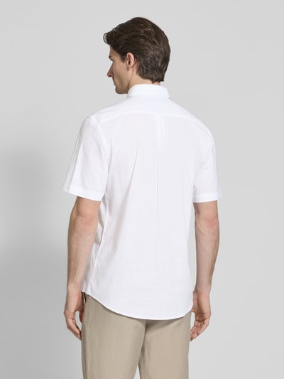Fynch-Hatton Freizeithemd mit Knopfleiste Weiss 5